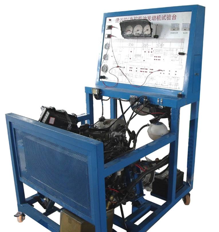 捷達電控柴油發(fā)動機拆裝實訓(xùn)臺,汽車發(fā)動機拆裝實訓(xùn)設(shè)備--上海振霖