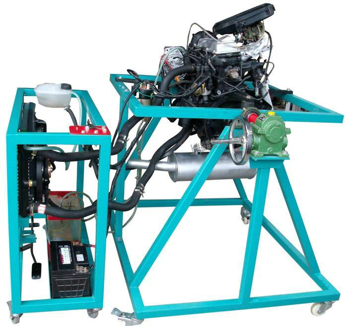 桑塔納3000電控發(fā)動機拆裝實訓(xùn)臺,汽車教學(xué)模型--上海振霖