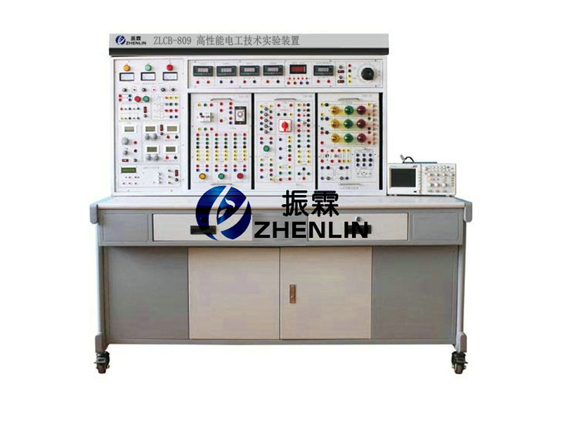 這一款是上海振霖教學(xué)設(shè)備公司生產(chǎn)的ZLCB-809型電工電子實驗臺。