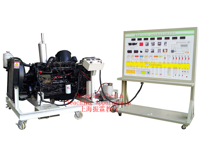 汽車發(fā)動機實訓設備  /  電控高壓共軌柴油發(fā)動機實訓臺_上海振霖教學設備有限公司